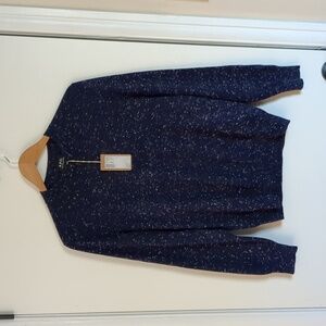 APC men's cotton cashmere blue sweater L